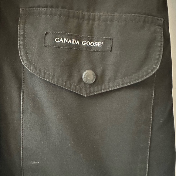 Canada Goose Black Women's Parka with Fur Hood - Picture 4 of 4